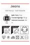 Soft Textured Jeans 6-Piece Hand Knitting Thread Set, Baby Friendly Cardigan and Amigurumi - 7