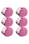 Jeans 6-Piece Hand Knitting Yarn Set, Soft Textured, Baby Friendly, Cardigan, Amigurumi