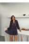 Women's New Season Elizabeth Summer V-Neck Tulle Patterned Dress - 4