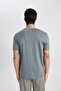 Regular Fit Crew Neck T-Shirt T5014AZ24SP - 3