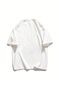 Repair Service T-Shirt - White Printed Oversize Crew Neck Short Sleeve Loose - 2