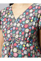 organic cotton maternity dress with drawstring - 5