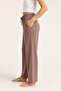 Women's Long High Waist Straight Leg Stretchy Viscose Pants - 2