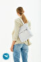 White U7 2 Compartments Large Volume Waterproof Fabric Women's Sports Daily Shoulder Bag B:35 E:35 - 6