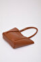 Taba Shk80 Faux Leather Large Size Arm and Shoulder Bag with Front Pocket and Snap Fastener Makeup Bag U:26 E:40 W:8 c - 5