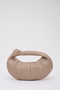 Mink Shk98 Knot Detailed Single Compartment Faux Leather Handbag - 3