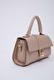 Mink Shk109 Women's Hand, Arm and Shoulder Bag with Adjustable Strap with Artificial Leather Snap Fasteners - 5