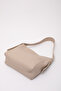 Mink Shk185 Faux Leather Snap Fastener Standard Handle Strap Hand, Arm and Shoulder Bag - 7