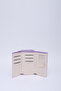 Lilac Shk204 Faux Leather 13 Compartments, Card Holder, Paper and Coin Compartment Snap Wallet - 6