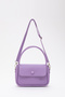 Lila Shk97 Faux Leather Front Pocket Detailed 2 Compartment Adjustable Strap Hand, Arm and Shoulder Bag