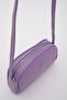 Lilac Shk25 Mini Urban Crossbody Single Compartment Faux Leather Arm and Shoulder Bag L:19 E:13 W:4 cm - 5