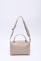 Mink Shk135 Faux Leather, Single Compartment, Double Strap Hand, Arm and Cross Shoulder Bag - 4