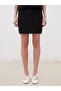 Slim Fit Knitwear Mini Skirt - 2