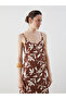 Nevavm V-Neck Floral Rope Strap Dress with a Difference - 2