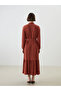 Original Hakim Collared Textured Dress - 4