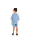 Boys' Cord Set – Light Blue  T-Shirt and Shorts Set - 2