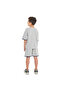 Boys' Cord Set –  Grey T-Shirt and Shorts Set - 4
