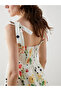Floral Bow Women's Midi Dress - 5