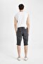 Regular Fit Jean Bermuda Shorts A4804Ax24Sm - 7