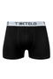 Men's boxer shorts Briefs Waistband Trunks, Pack of 3 (Black, Navy, Grey) - 4