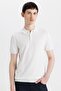 Slim Fit Polo Neck Short Sleeve Basic Plain Knitwear T-Shirt Y5369Az24Sm