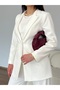 Women's Blazer Jacket with Cap Detail - 3