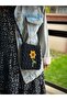 Children's Handbag, Summer Straw Sunflower Bag