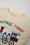 Baby Boy 2 Piece Set Crew Neck Vehicle Printed Short Sleeve T-Shirt Shorts C4030A524Sm - 3
