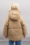 Baby Boy Water Repellent Ribbed Sleeves Hooded Fleece Lining Coat A2212A524Wn - 5