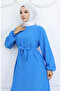 Aerobin Fabric Sleeve Elastic Dress 2002-05 Blue - 3