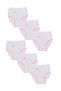 Girl Child 4-5-6 Years Old Pink Colored 6 Pack Lycra Panties