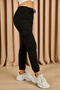 Unisex Sweatpants with Pockets Black - 3