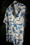 Men's Short Sleeve Shirt Palm Pattern Short Sleeve Shirt Summer Shirt Men's Oversize Shirt - 3