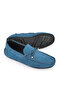 , Men's Genuine Leather Shoes 1511007Zb012 Blue - 7