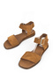 Women's Hakimi Leather Sandals 1511047 Z713 Tan - 8
