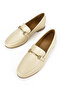 , Genuine Leather Women's Shoes 1511033Z483083 Cream - 8