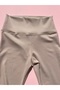 Women's Taşgri High Waist Ribbed Sports Leggings and Padded Crop Set - 4