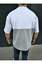Men's Short Sleeve Summer T-Shirt with Pocket and Pockets - Gray - 6