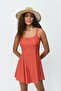Shorts Dress Swimsuit 7761 Cinnamon