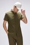 Tindra Khaki Short Sleeve Men's Shirt - 3