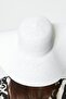 Short Brim Straw Beach Hat Y8201 White - 4