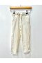 Girl's Gilded Muslin Beige Trousers