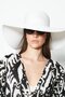 Short Brim Straw Beach Hat Y8201 White