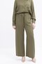 Khaki-Pocket Detailed Large Size Trousers Suit - 6