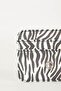Women's Zebra Printed Faux Leather Card Holder B8165Axns - 3