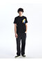 Crew Neck Short Sleeve Printed Combed Cotton Men's T-Shirt - 3