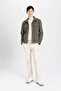 Regular Fit Polo Collar Shirt Jacket Z5178az23au - 2