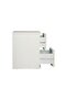 Palomeze Night Stand Multifunctional Bed Side Table - White/Black L50xW40.2xH52cm - 3