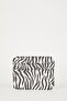 Women's Zebra Printed Faux Leather Card Holder B8165Axns - 5