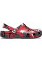 211171   Classic Geo Camo Clog K Red Kids Slippers - 2